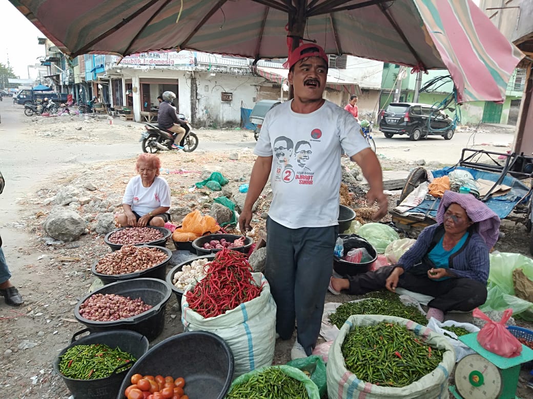 Aktivitas Pasar Tradisional Di Medan Belum Normal